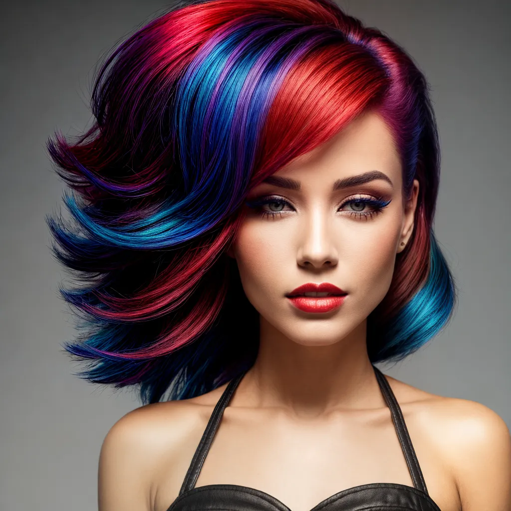 cabelo bicolor mulher ousadia cabelo bicolor mulher ousadia