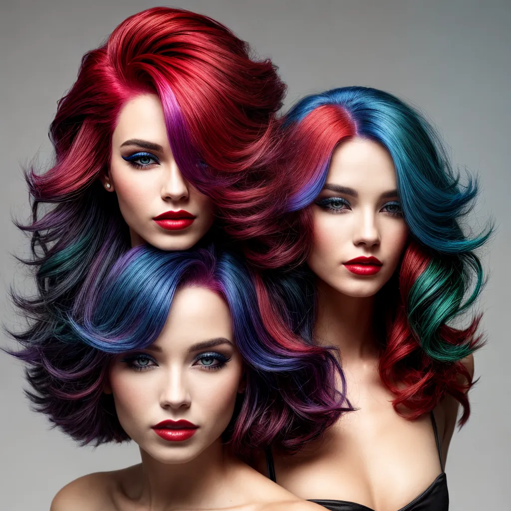 cabelo duo tonalidade mulher cabelo duo tonalidade mulher