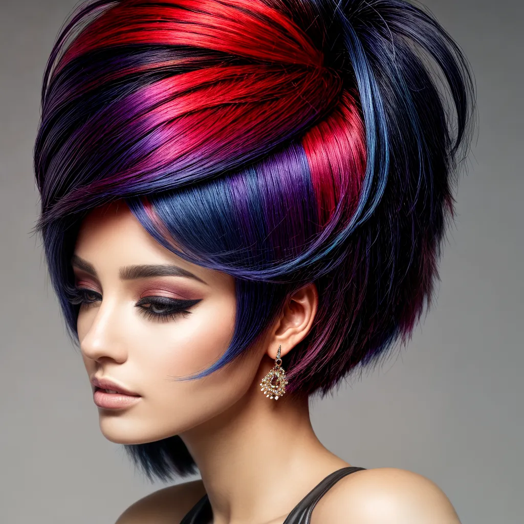 cabelo duo tonalidade mulher moderna cabelo duo tonalidade mulher moderna