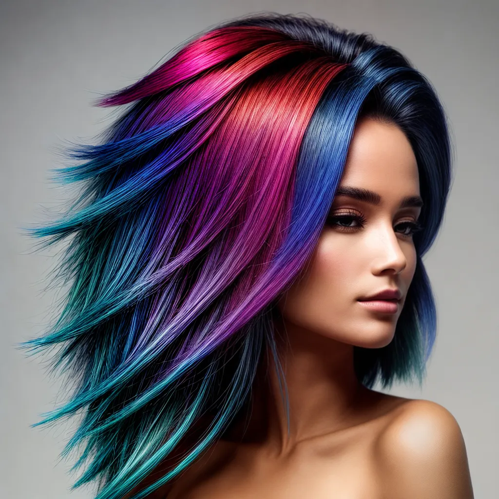 cabelo pixelizado futurista 1