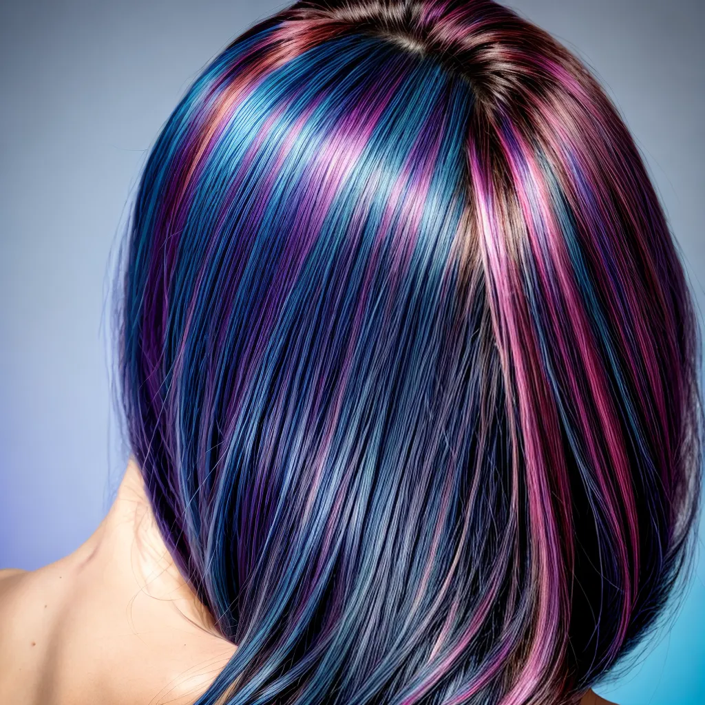 cabelo mulher destaque geometrico