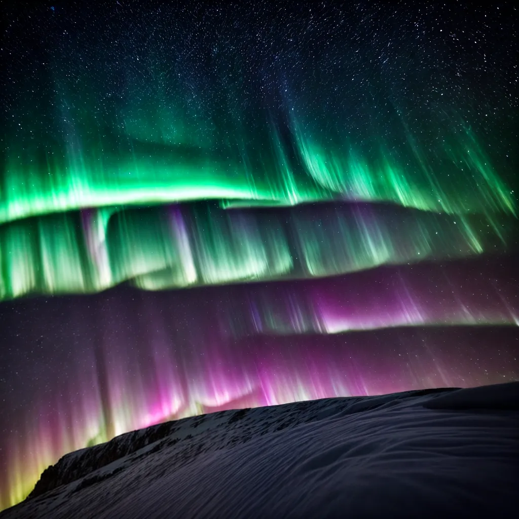 cabelo northern lights vibrante