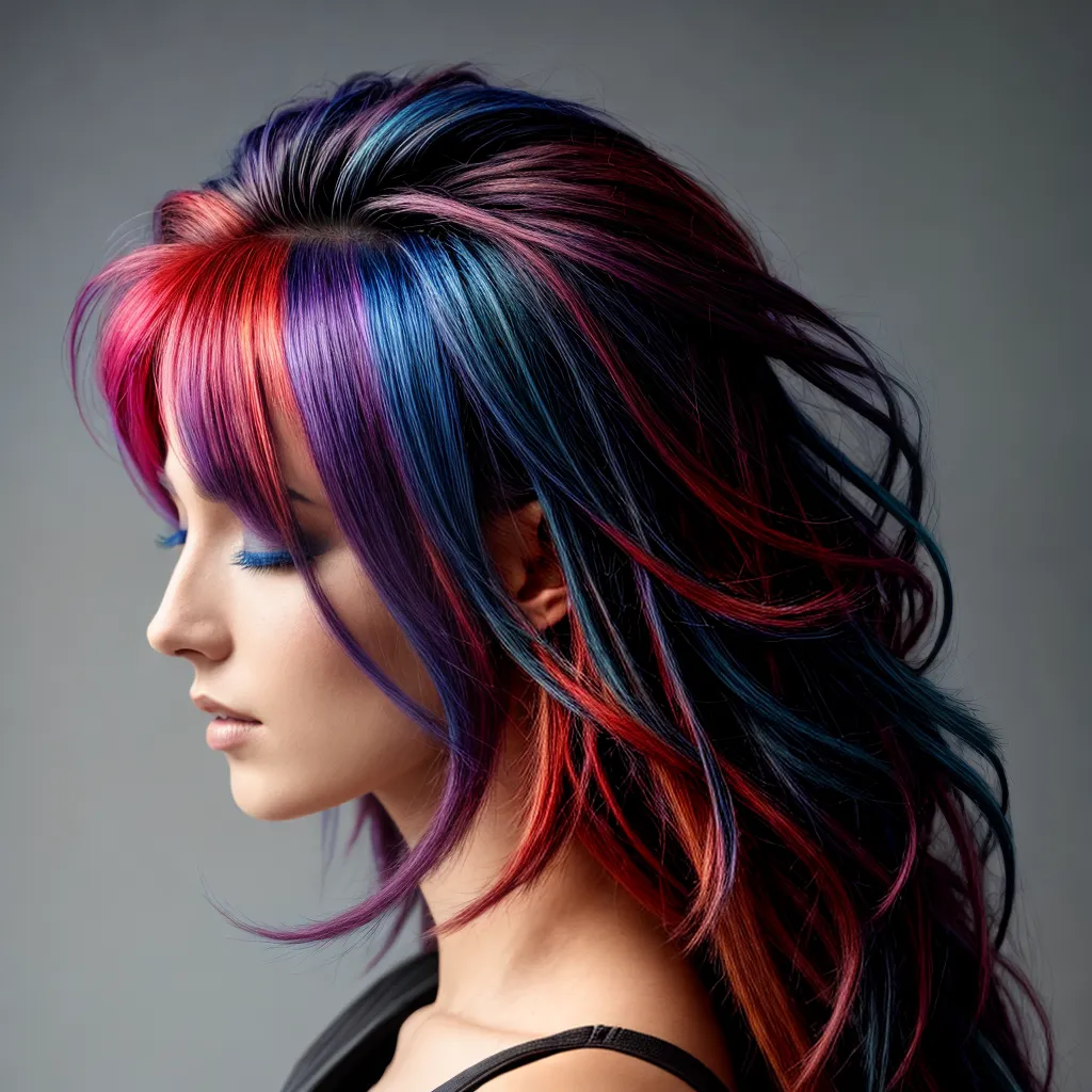 cabelo fogo gelo contraste 2