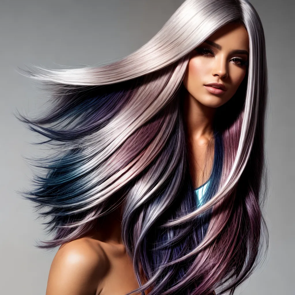 cabelo metalico ombre mulher cabelo metalico ombre mulher