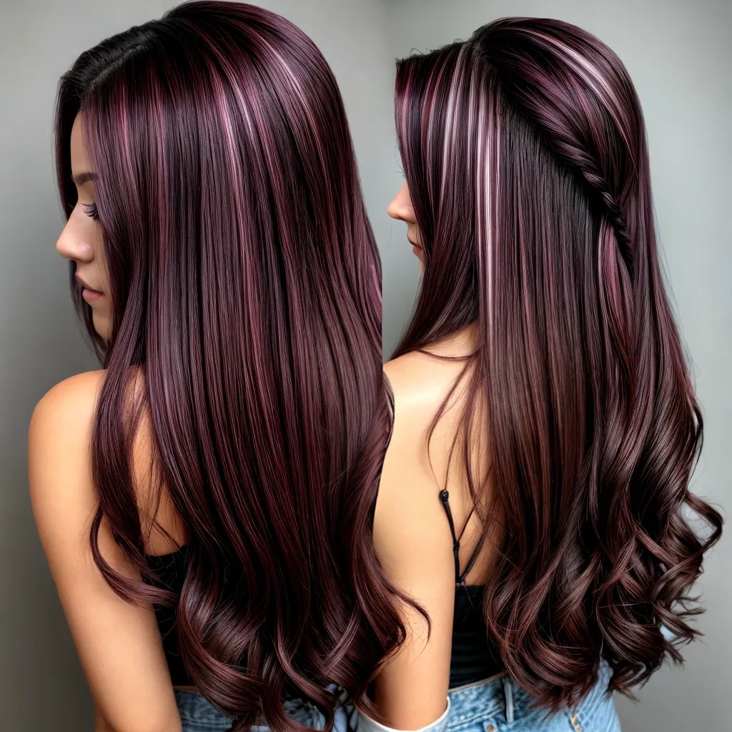 cabelo ondas borgonha destaque cabelo ondas borgonha destaque