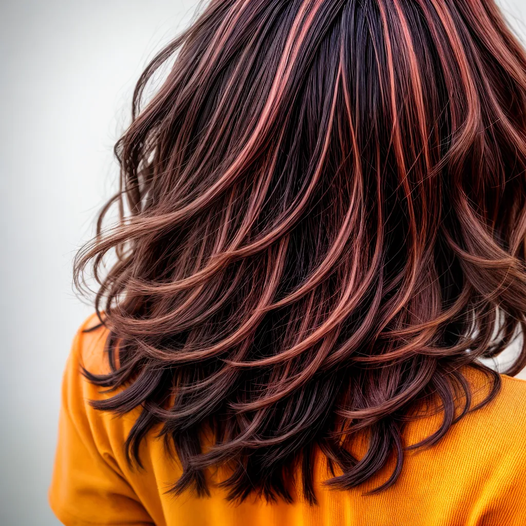 cabelo ondas soltas destaques coral cabelo ondas soltas destaques coral