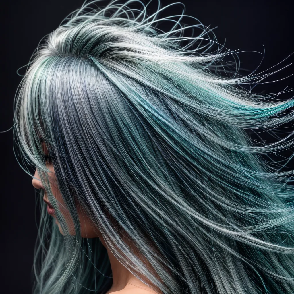 cabelo mulher destaque labradorita