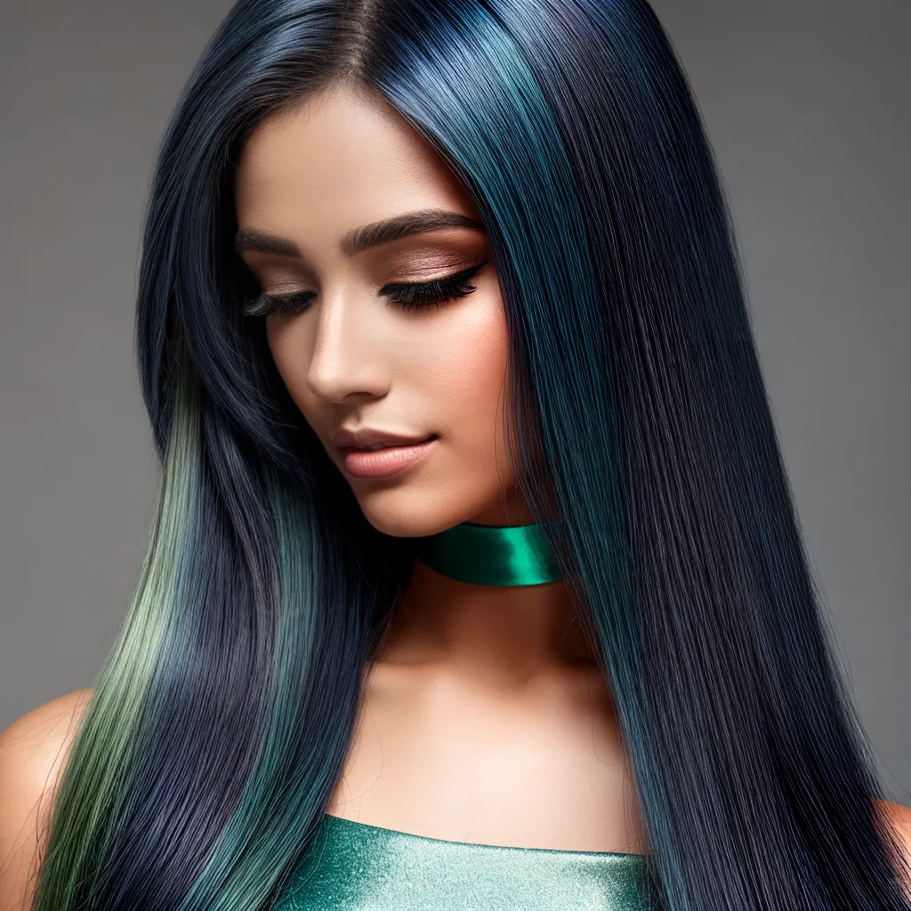 cabelo mulher azurite destaques