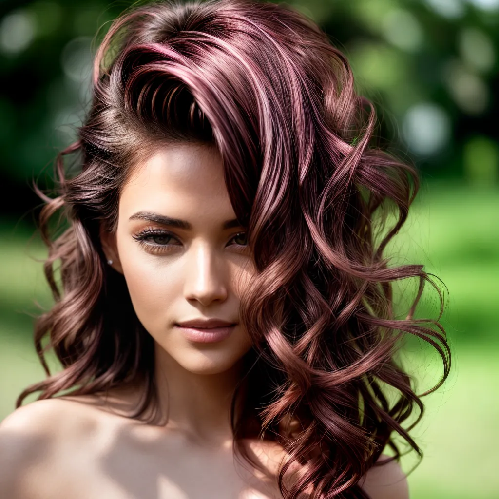 cabelo mulher destaques rhodonite