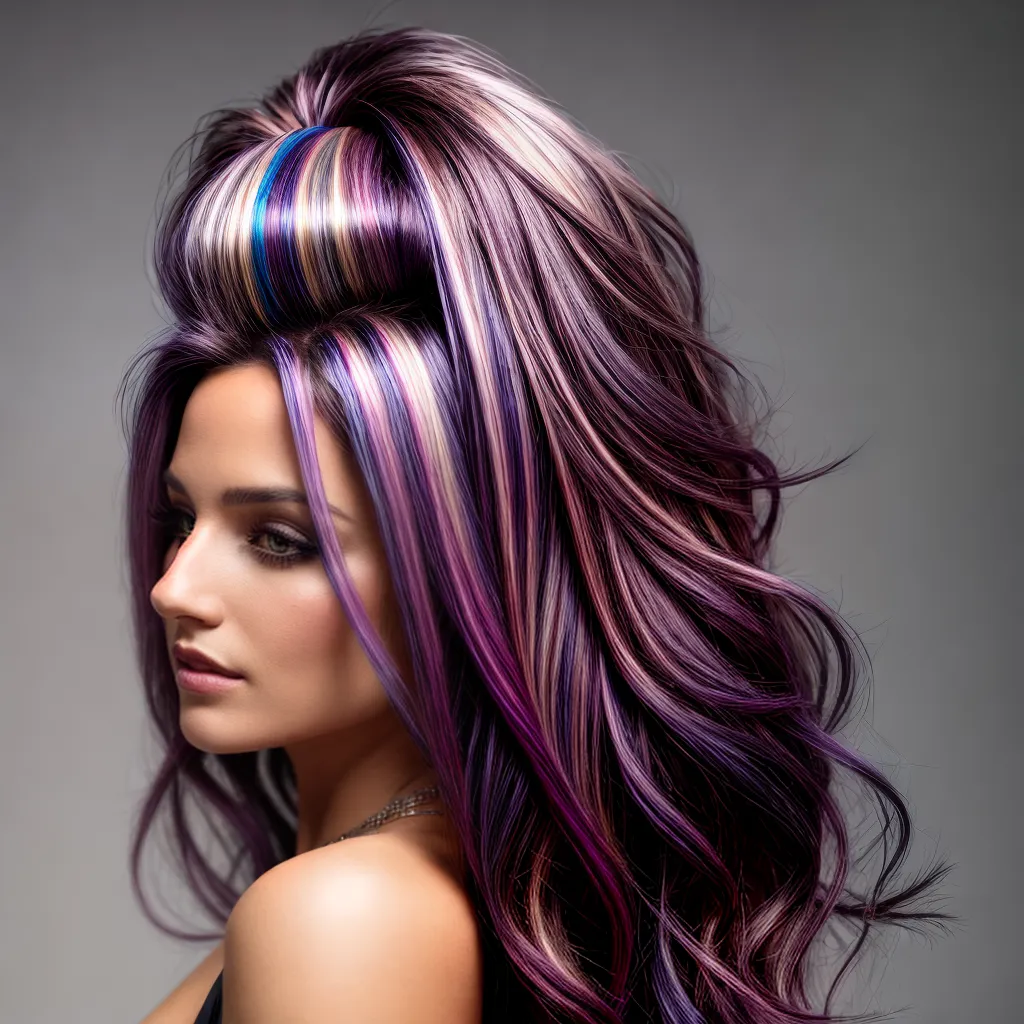 cabelo longo destaques rodonite