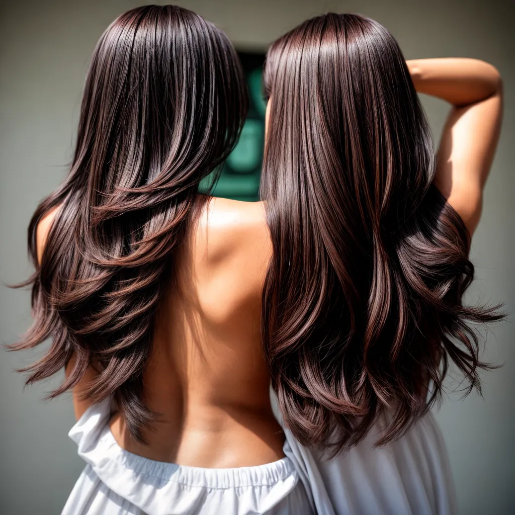 mulher cabelos longos cortes femininos 1