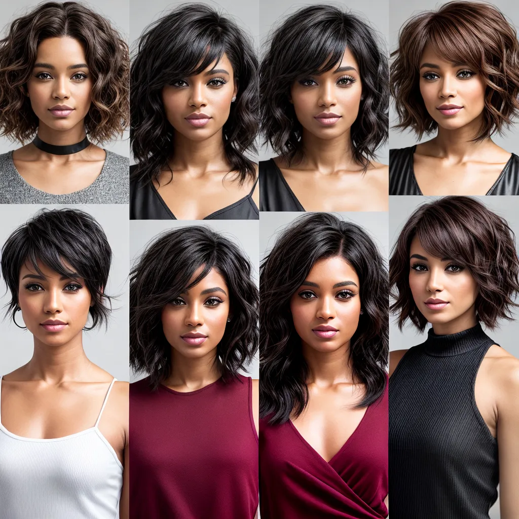 Cortes femininos para diferentes tipos de cabelo