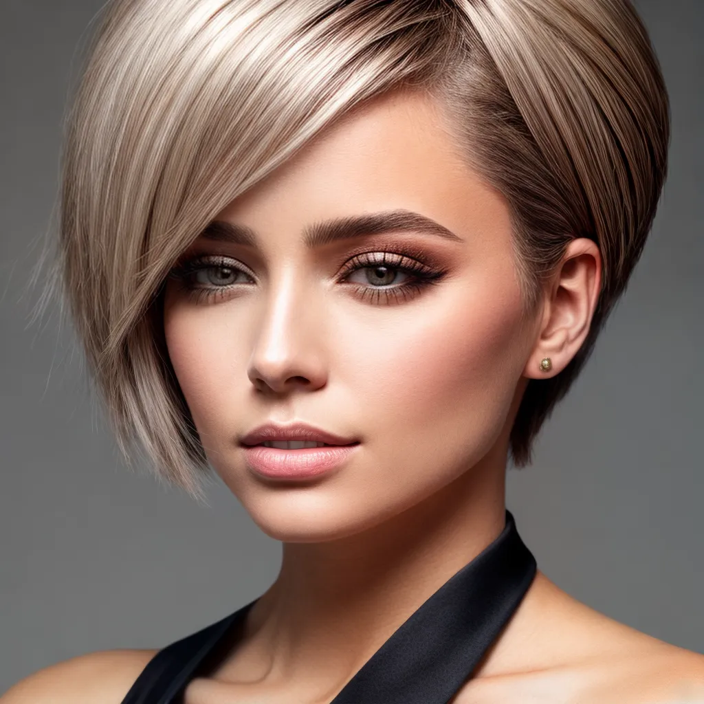 mulher estilosa corte pixie cabelo prateado 1 mulher estilosa corte pixie cabelo prateado 1