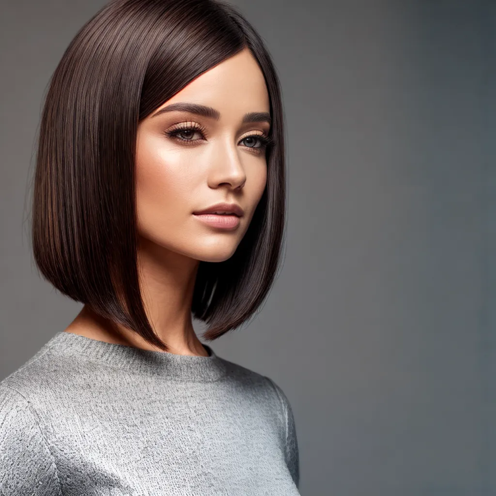 mulher corte bob chic elongado mulher corte bob chic elongado