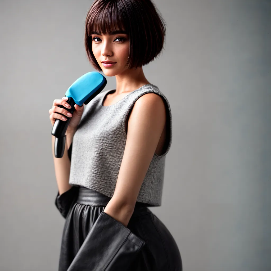 cabelo curto bob despojado
