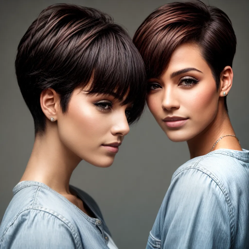 mulher corte pixie praticidade confianca