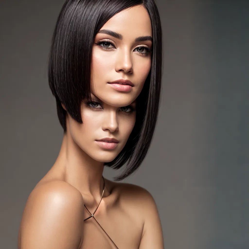 corte bob sofisticado linha limpa corte bob sofisticado linha limpa