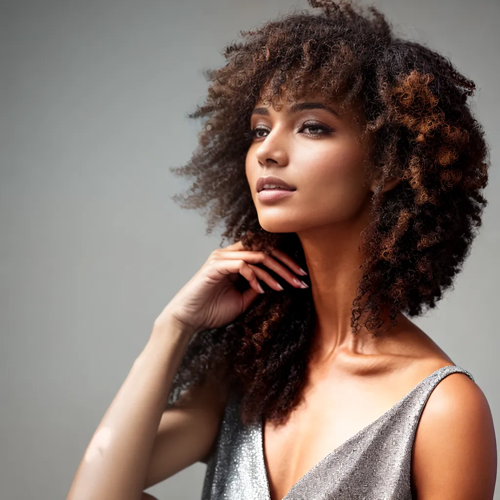 cabelo texturizado mulher cascata