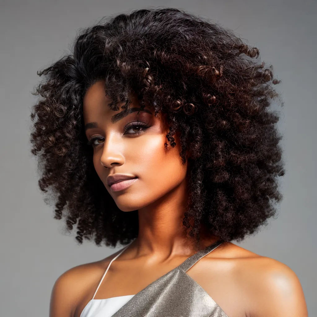cabelo texturizado mulher moderna