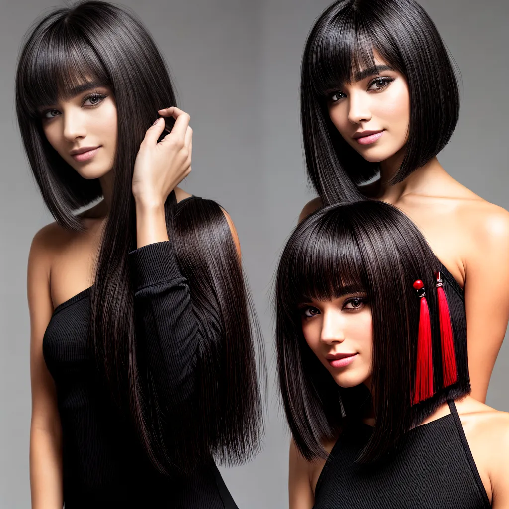 mulher cabelo curto bob franja mulher cabelo curto bob franja