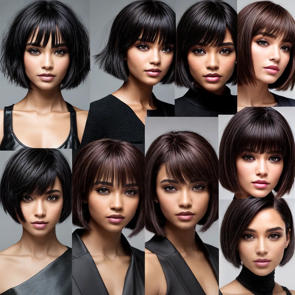 cortes cabelo quatro formatos rosto