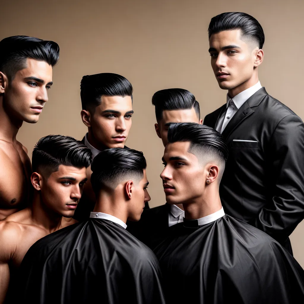 cortes classicos masculinos preto branco