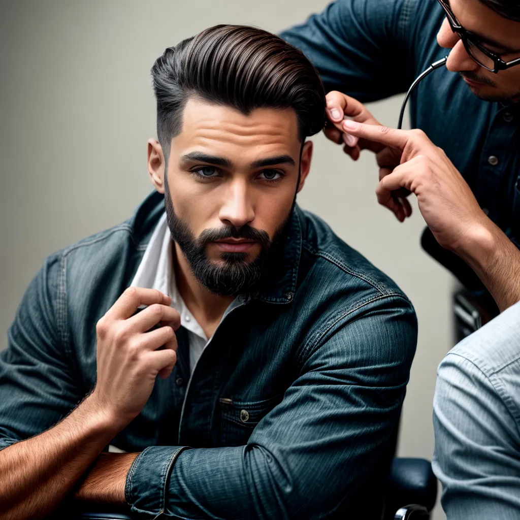 corte cabelo fino texturizacao barbeiro corte cabelo fino texturizacao barbeiro