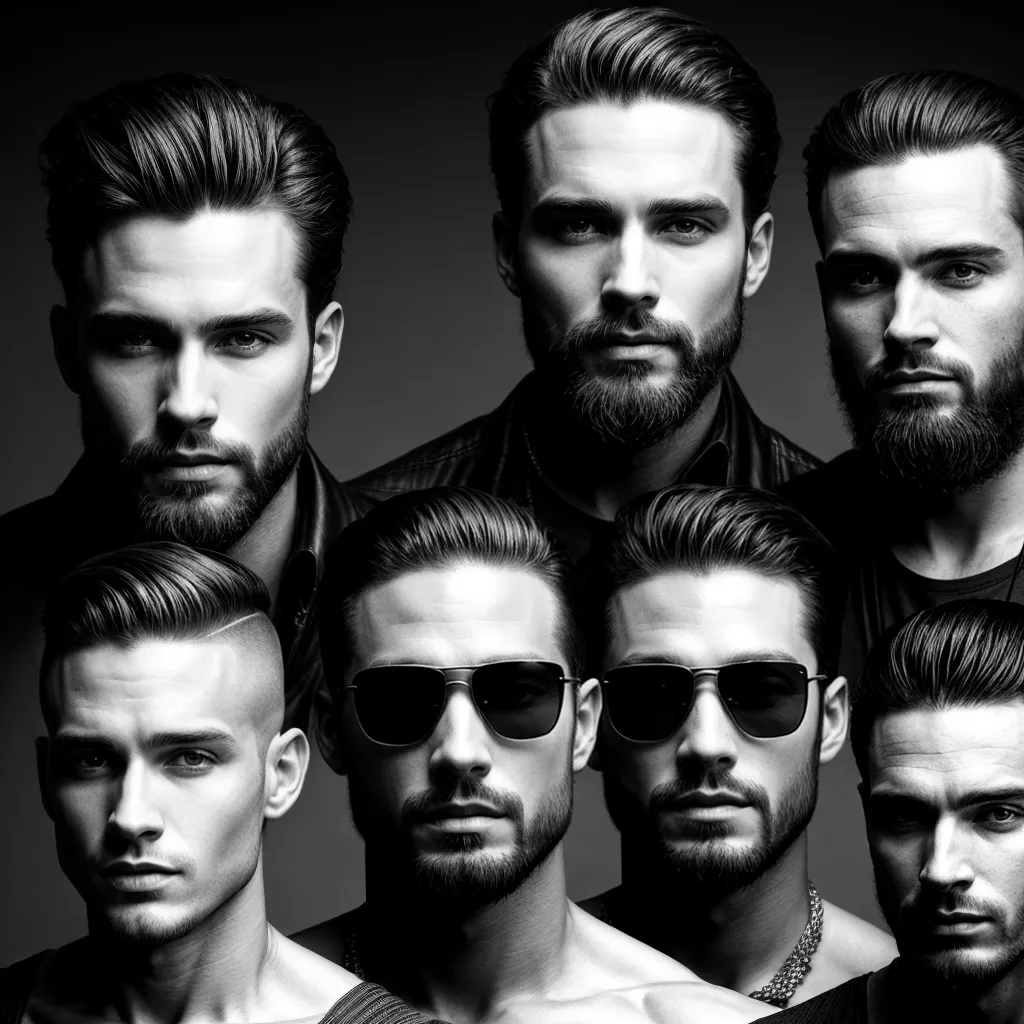 evolucao cortes cabelo homens