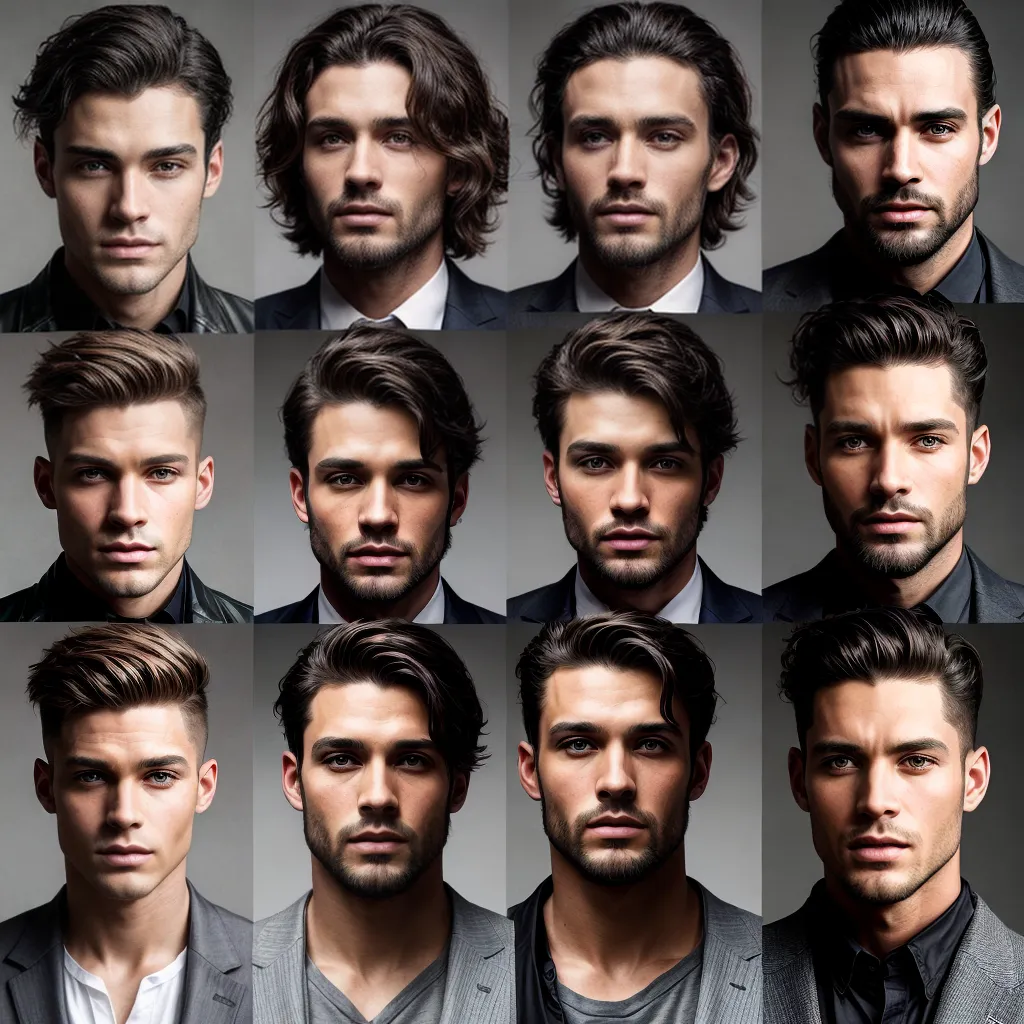 evolucao cortes cabelo masculino