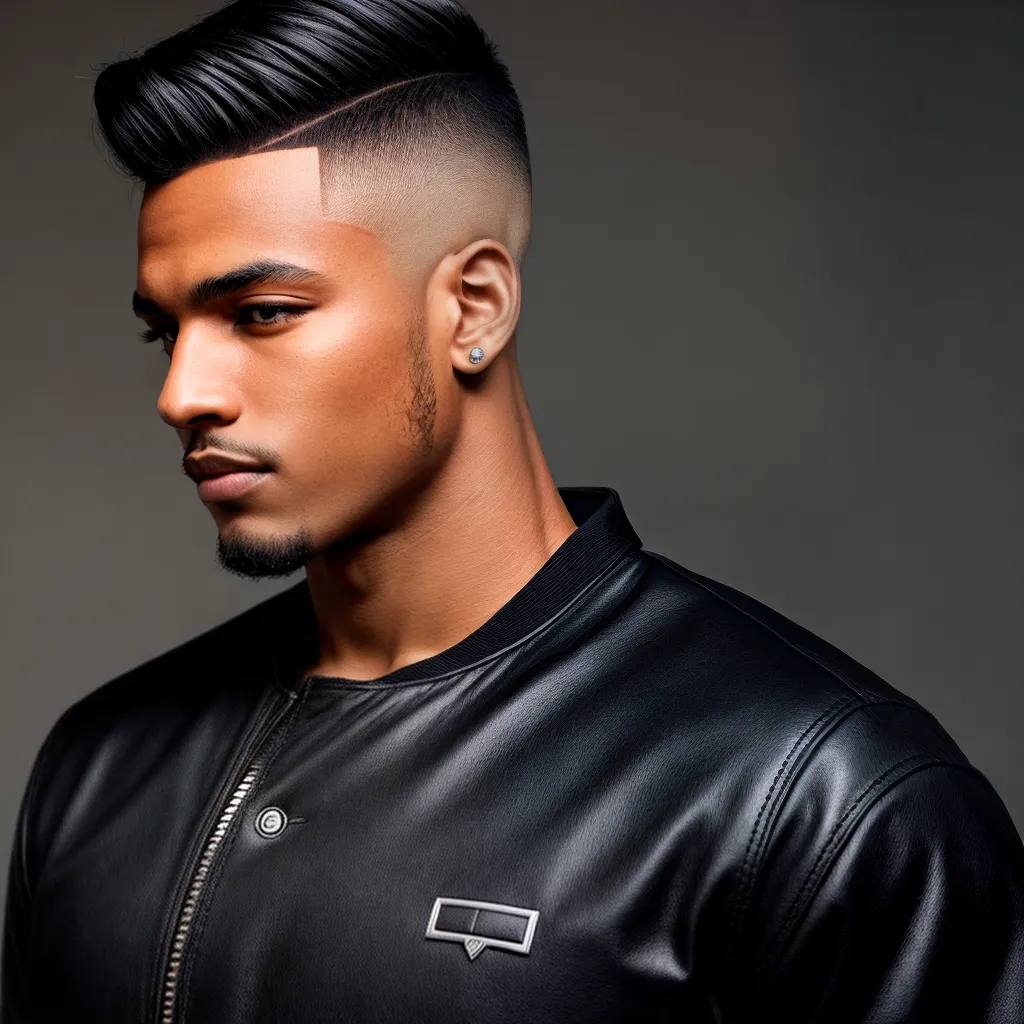 corte estiloso hip hop homem corte estiloso hip hop homem