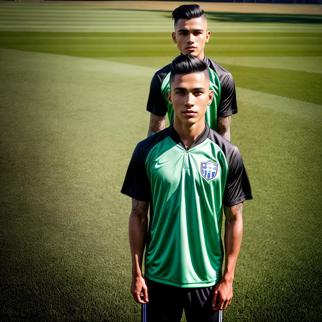 jovem cabelo tendencia camisa futebol jovem cabelo tendencia camisa futebol