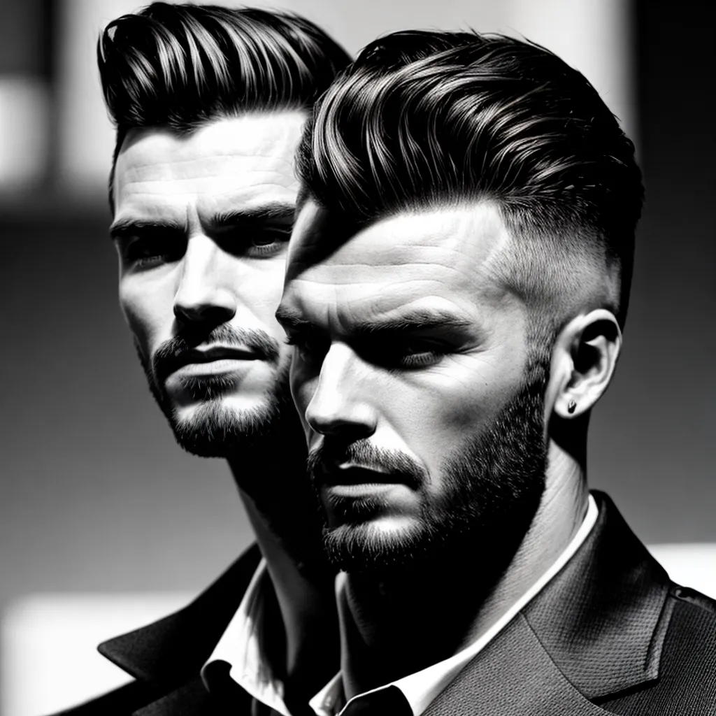 corte cabelo estiloso david beckham