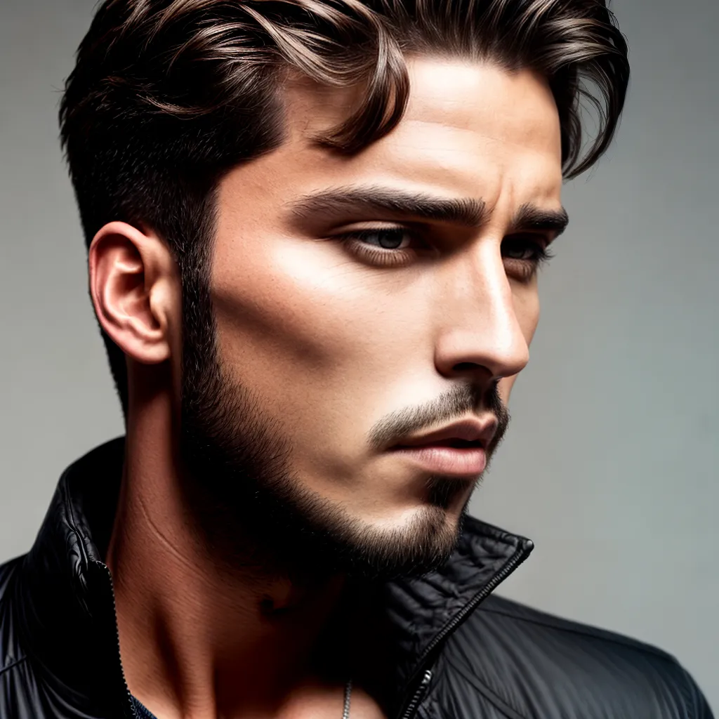 corte cabelo masculino elongado confiante