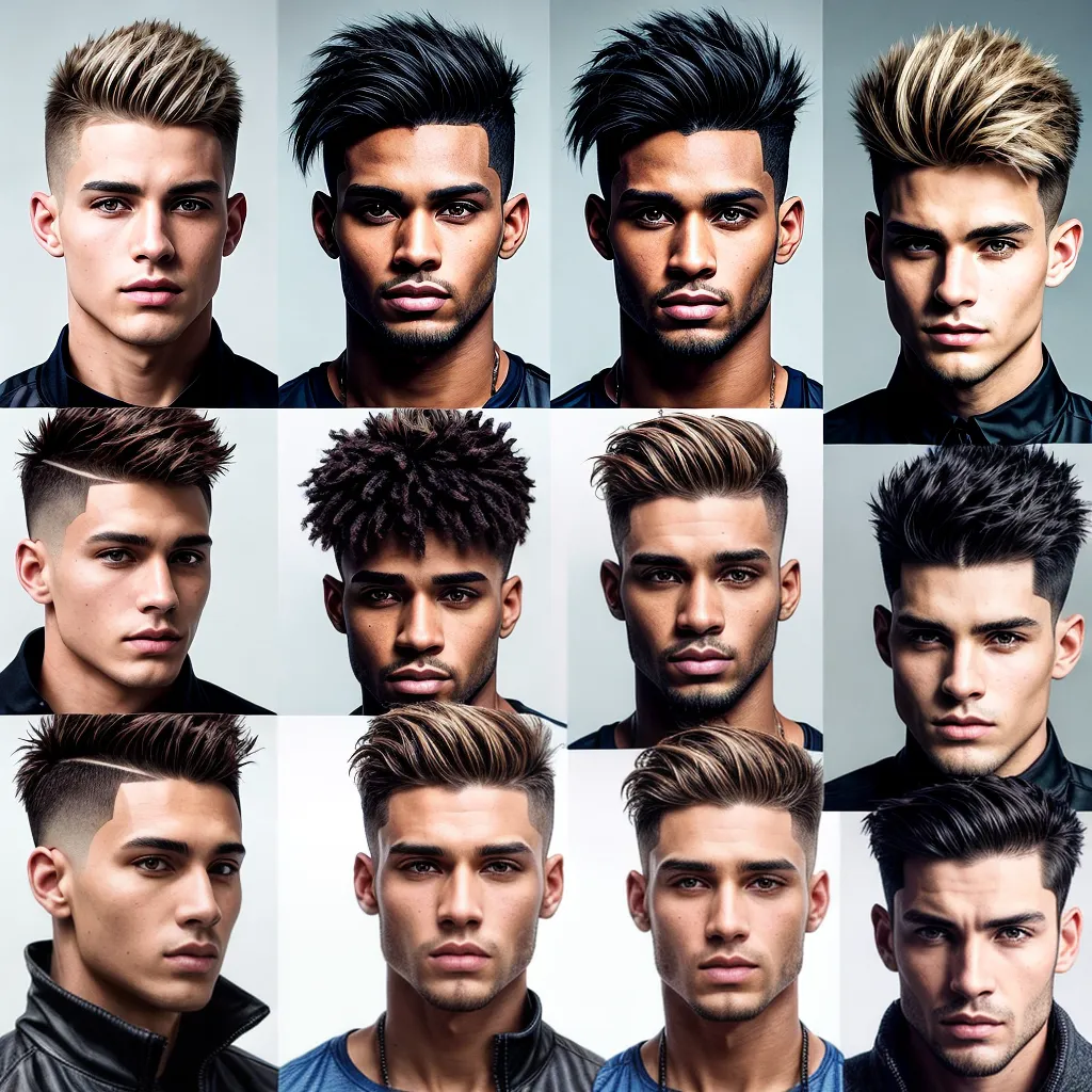 atletas masculinos cortes cabelo