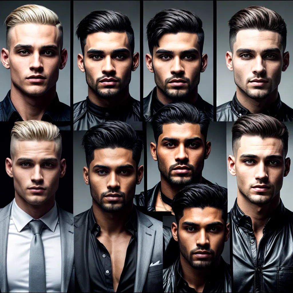 atletas masculinos cortes estilosos