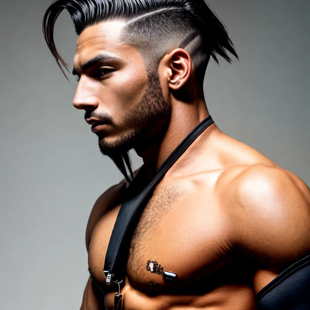 corte cabelo jovem atleta moderno