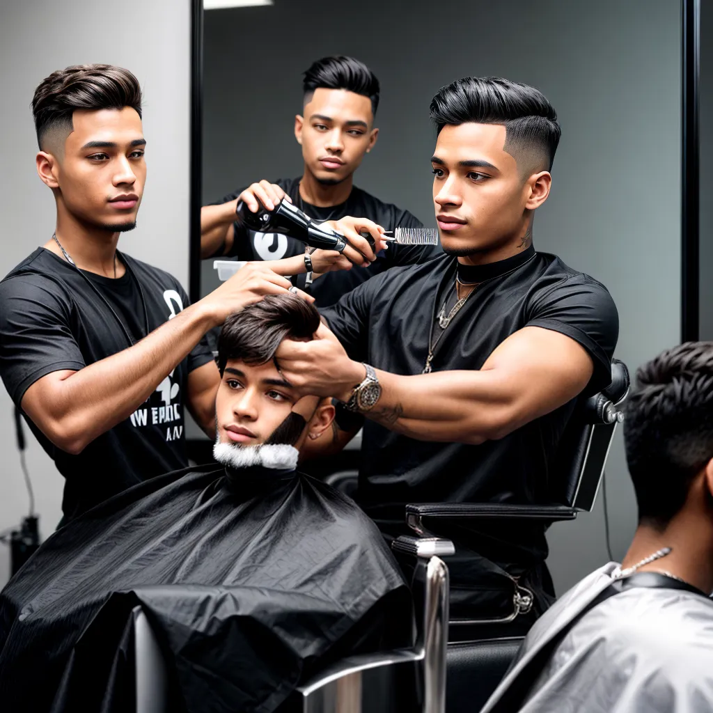corte cabelo sorriso barbeiro moderno corte cabelo sorriso barbeiro moderno