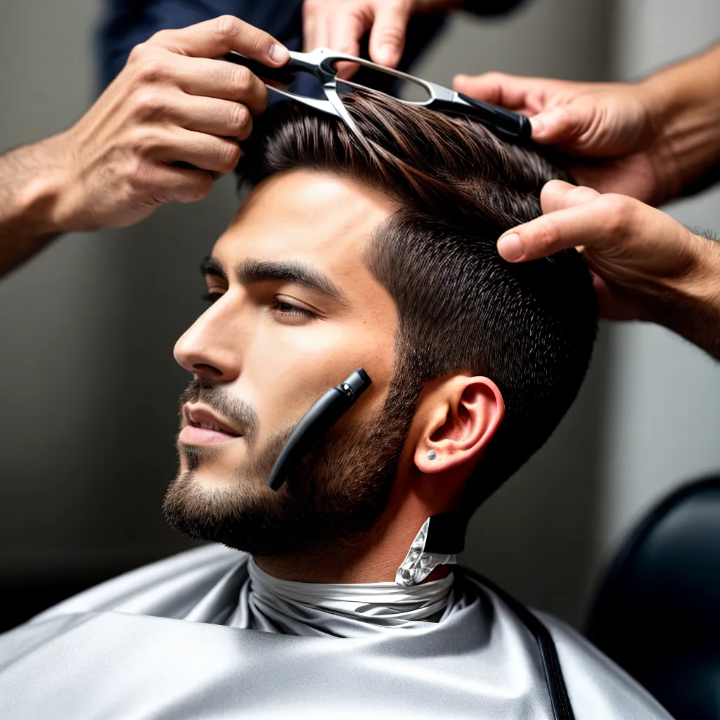 corte cabelo masculino barbeiro moderno corte cabelo masculino barbeiro moderno