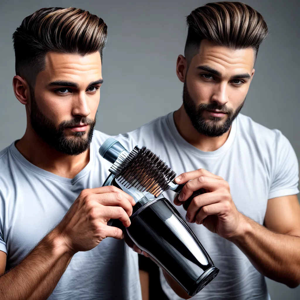 gel cabelo masculino pente estilo