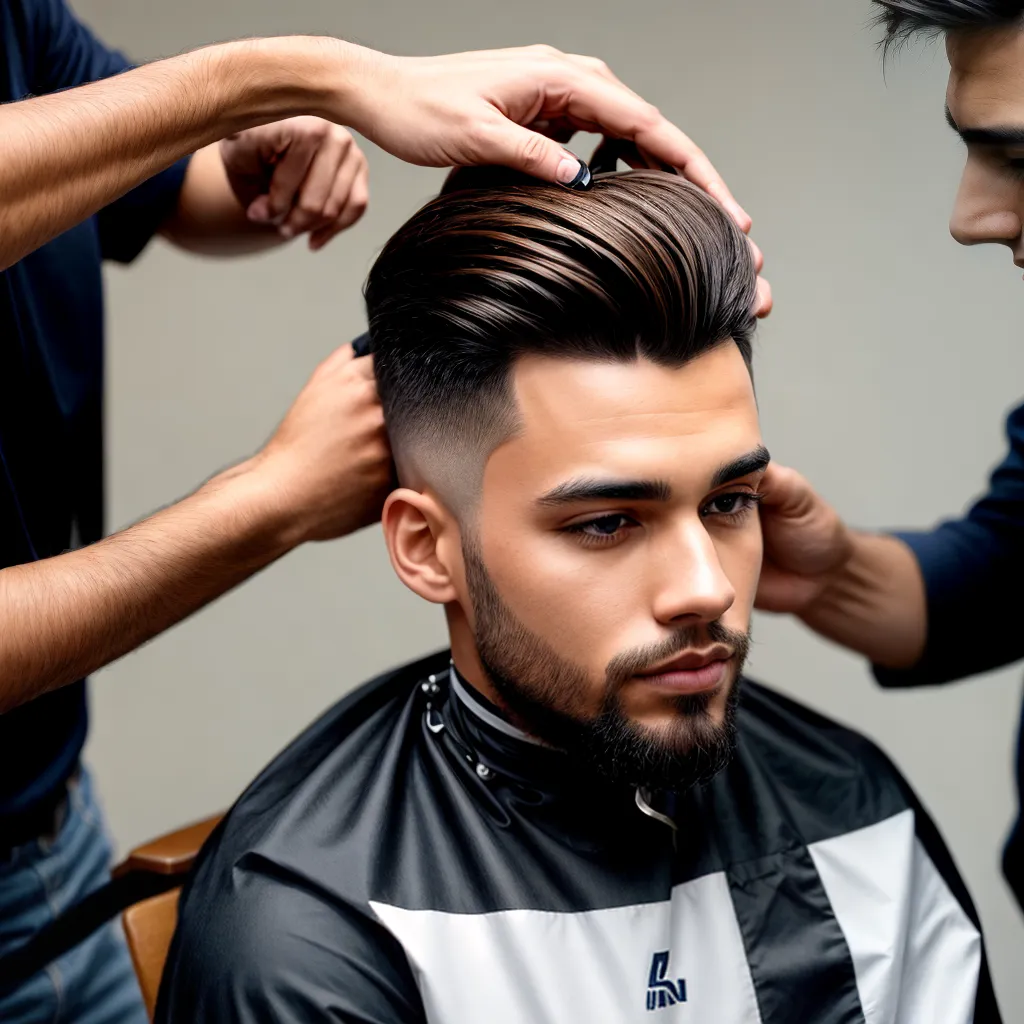 corte cabelo moderno barbeiro corte cabelo moderno barbeiro