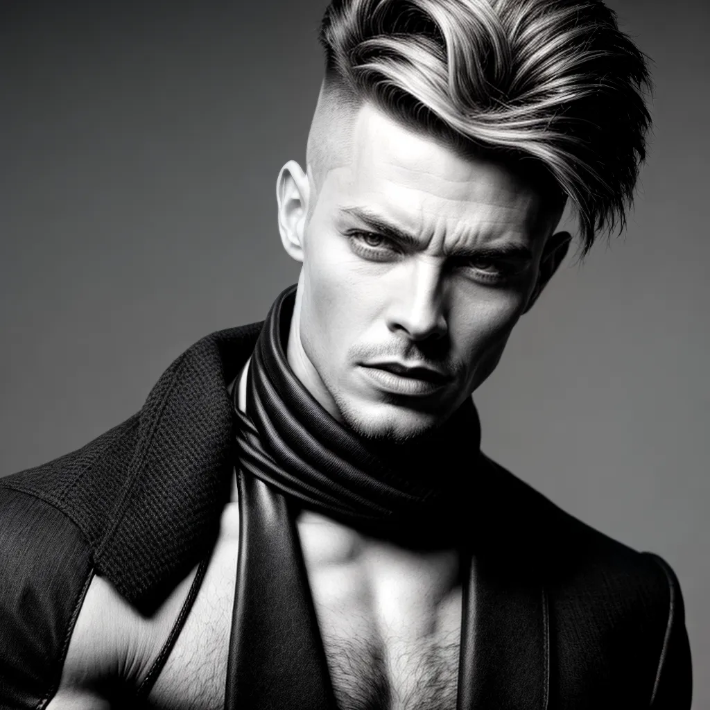 homem estilo undercut david bowie homem estilo undercut david bowie