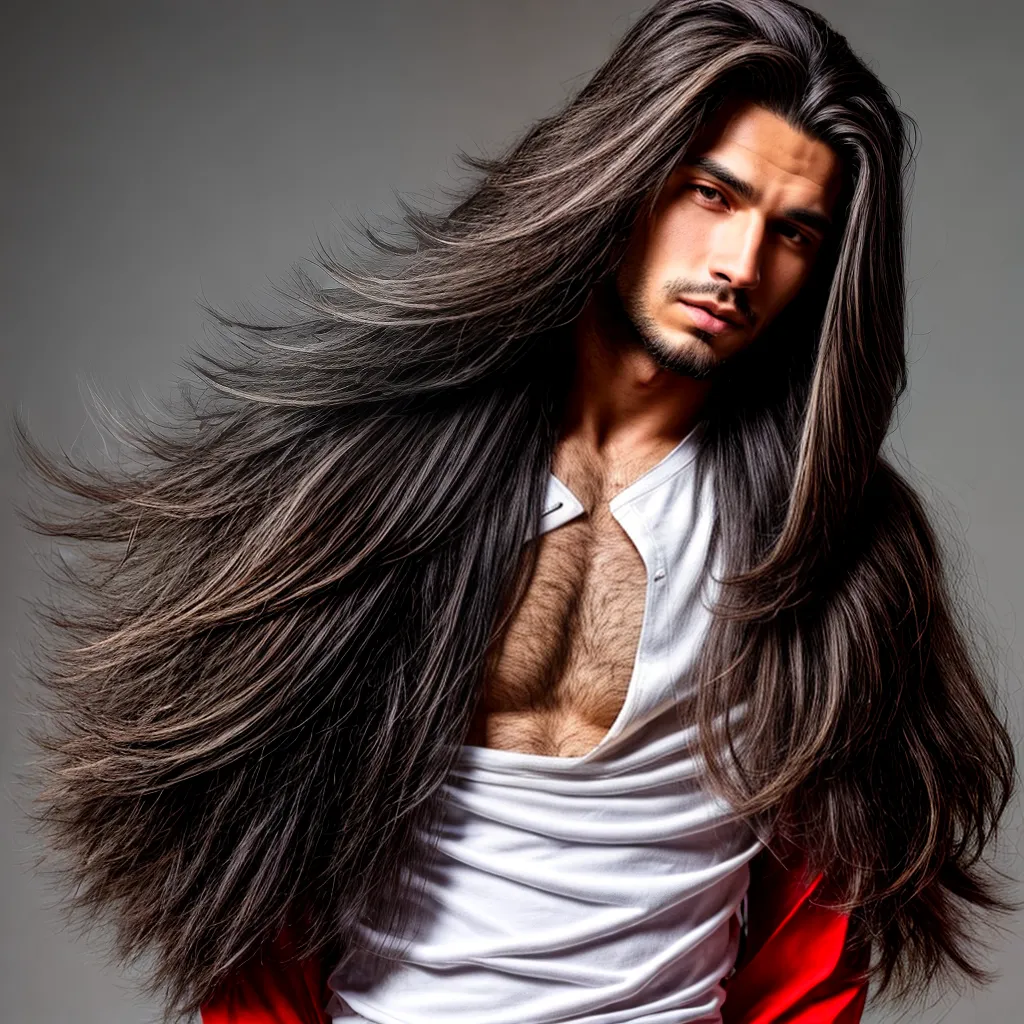 cabelo longo homem 70s