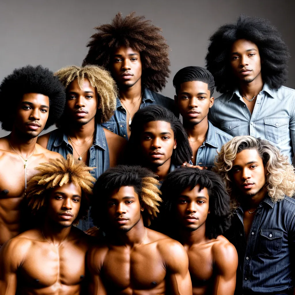 homens estilos cabelo vintage 1970