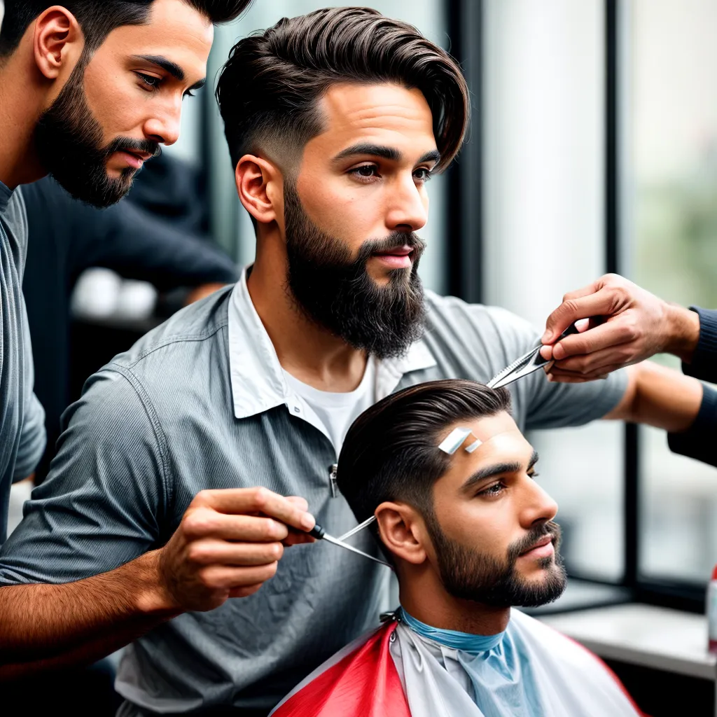 corte cabelo barbearia sorriso confianca corte cabelo barbearia sorriso confianca
