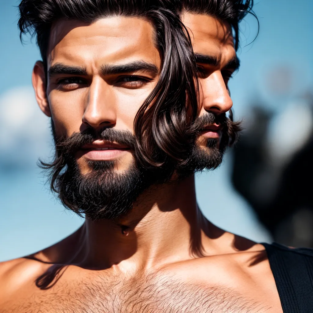 homem estiloso cabelo saudavel homem estiloso cabelo saudavel