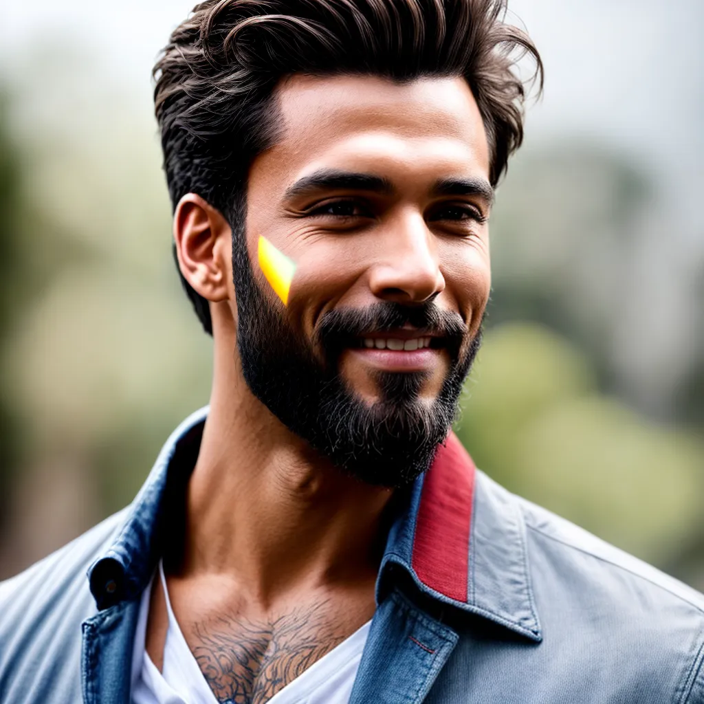 homem estiloso cabelo sorriso saude homem estiloso cabelo sorriso saude