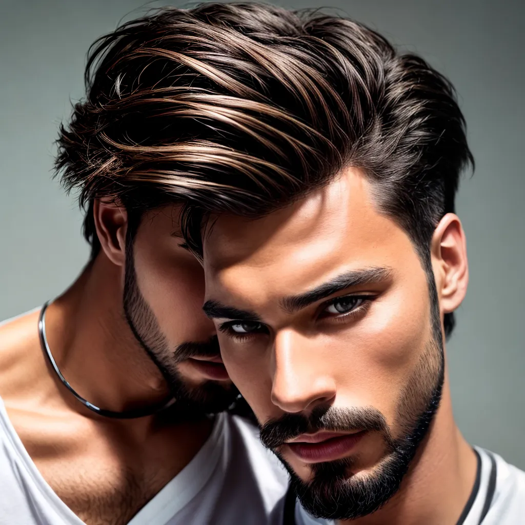 cabelo homem corte tendencia brilho