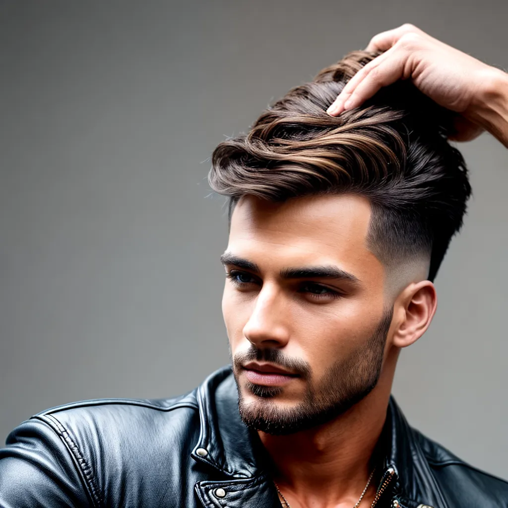 corte masculino estiloso sustentavel