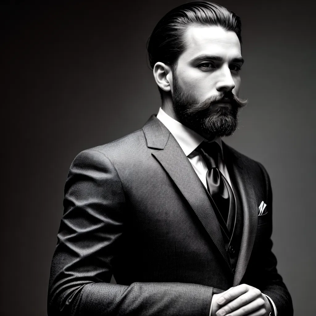 gentleman estilo 1920 cabelo barba gentleman estilo 1920 cabelo barba