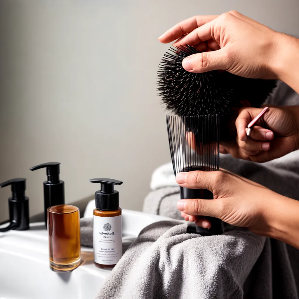 cuidados cabelo homens maos comb